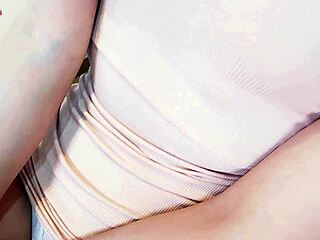 Korean university girl has sensitive armpits