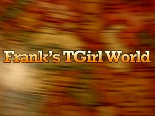Franks Tgirl World Kimmy Cums With Anal Toys