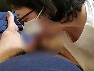 a married woman sucks cock in her mouth